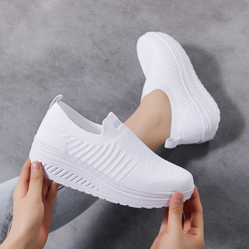 Damen Bequeme Slip-On Sneakers EB