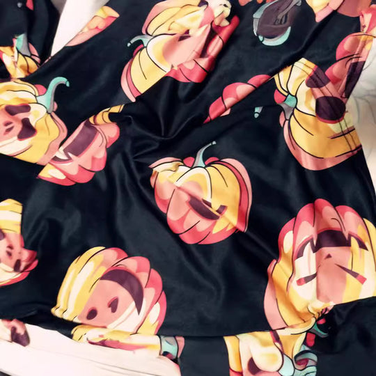 Damen Halloween-Tunika mit grafischem Print EB