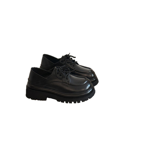 Damen Schnürschuhe im eleganten Design mit stabiler Plateau-Sohle EB