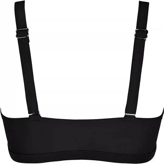 Damen Sportliches Bikinioberteil mit modischem Knotendetail EB