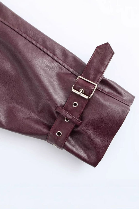 EB | Kunstleder Bequeme Jacke
