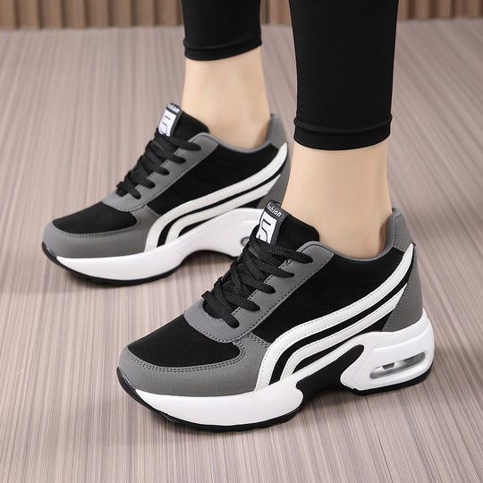 Damen Sportliche Sneaker mit dämpfender Luftpolster-Sohle EB