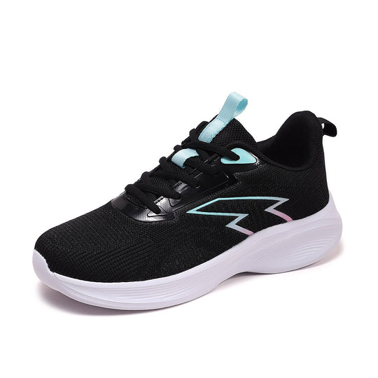 Damen Sportliche Sneaker mit atmungsaktivem Obermaterial und dämpfender Sohle EB 1773793983
