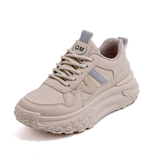 Damen Chunky Sneakers mit atmungsaktiver Oberflächenstruktur und dämpfendem Komfort EB