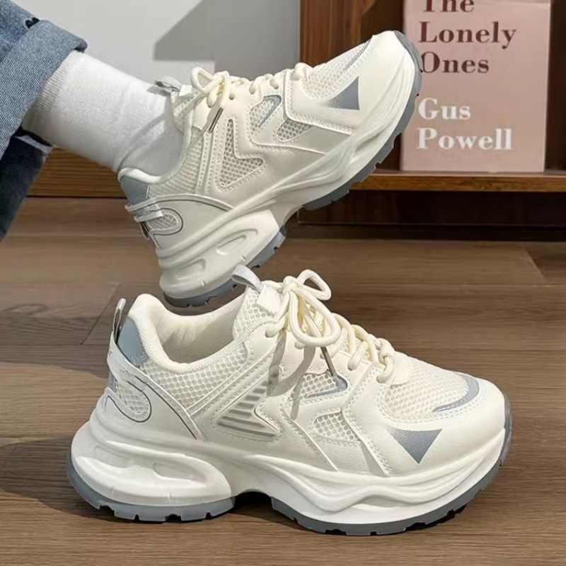 Damen Atmungsaktive Fitness-Sneaker mit dämpfender Sohle und modernem Design EB