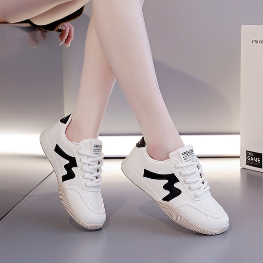 Damen Modische Sneakers mit rutschfester Sohle und atmungsaktivem Obermaterial EB
