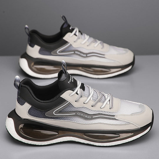 Damen Sportliche Sneaker mit stoßdämpfendem System und atmungsaktiver Oberflächenstruktur EB