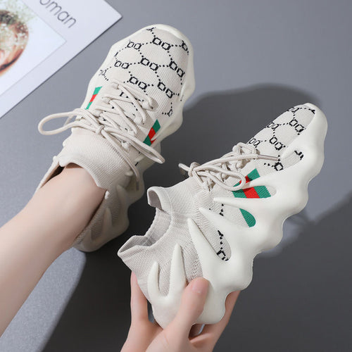 Damen Sportliche Sneaker mit innovativem Design und atmungsaktivem Obermaterial EB