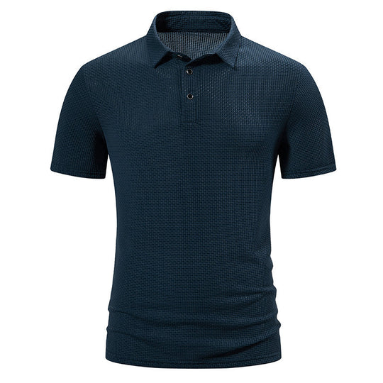 Herren Polohemd mit strukturiertem Design und modernen Akzenten EB