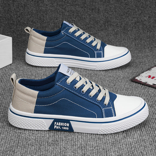 Damen Modische Sneakers mit kombiniertem Obermaterial EB