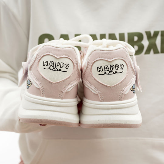 Damen Sneakers mit verspieltem Sternendesign und bequemer Dämpfung EB