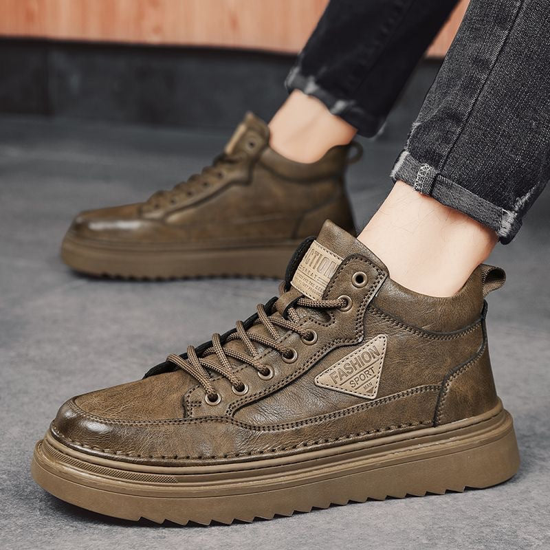 Damen trendige Ankle Boots mit ergonomischer Dämpfung und robustem Design EB