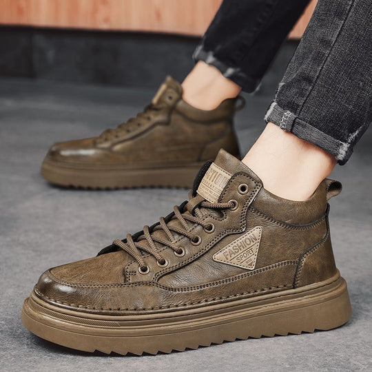 Damen trendige Ankle Boots mit ergonomischer Dämpfung und robustem Design EB