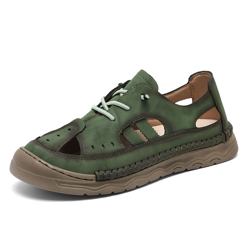 Herren Atmungsaktive Freizeitsandalen mit flexiblem Schnellschnürsystem EB