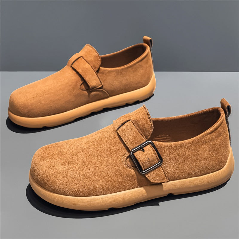 Damen modische Clogs mit verstellbarem Schnallenverschluss und rutschfester Sohle EB