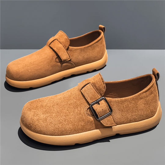 Damen modische Clogs mit verstellbarem Schnallenverschluss und rutschfester Sohle EB