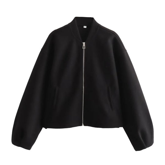 Damen lässige Steppjacke mit modernem Schnitt und praktischen Taschen EB