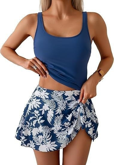 Damen Tankini-Set mit Rock EB