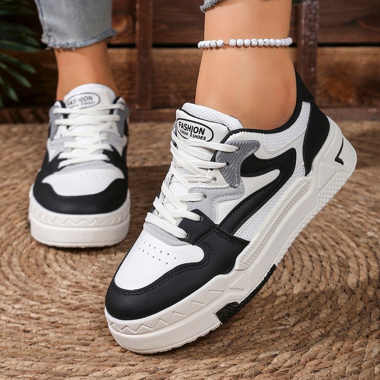 Damen Sportliche Sneakers mit rutschfester Sohle und atmungsaktivem Obermaterial EB