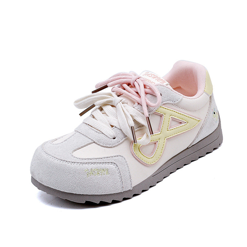 Damen modische Sneakers mit atmungsaktivem Obermaterial und sportlichem Komfort EB