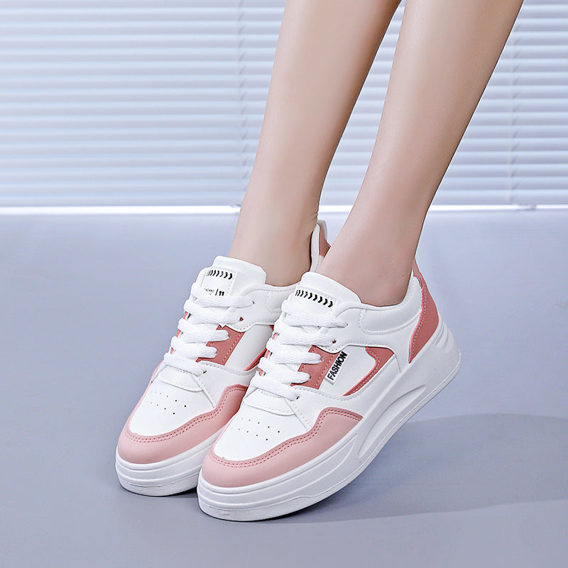 Damen Sneakers mit hochgezogener Sohle und modischem Design EB