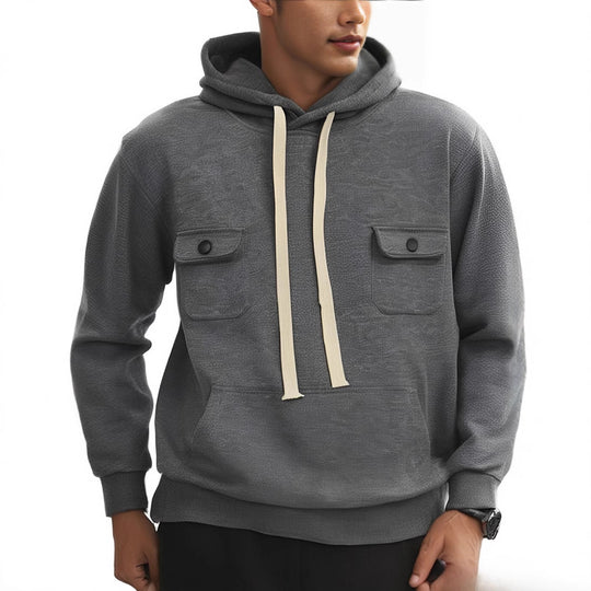 Herren Kapuzenpullover mit praktischen Taschen und modernem Design EB