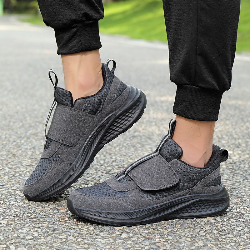 Damen sportliche Slip-On Sneakers mit elastischem Obermaterial EB