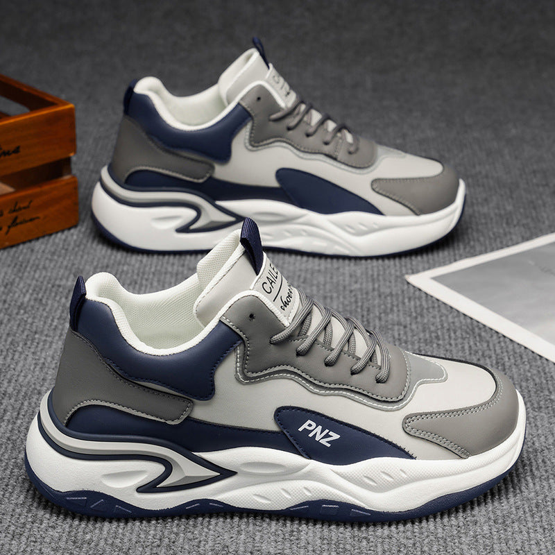 Damen Sportliche Chunky Sneakers mit atmungsaktiver Mesh-Oberfläche und rutschfester Sohle EB