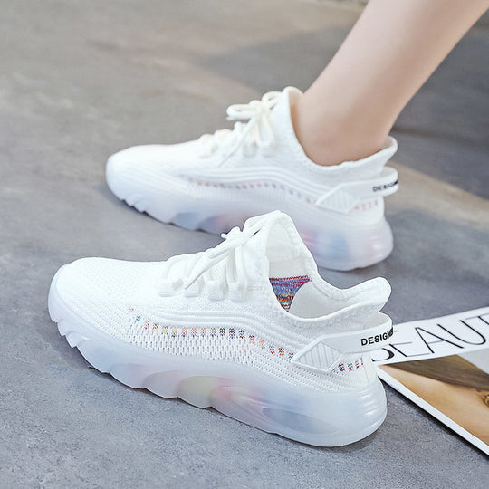 Damen Atmungsaktive Lauf-Sneakers mit flexibler Dämpfung EB