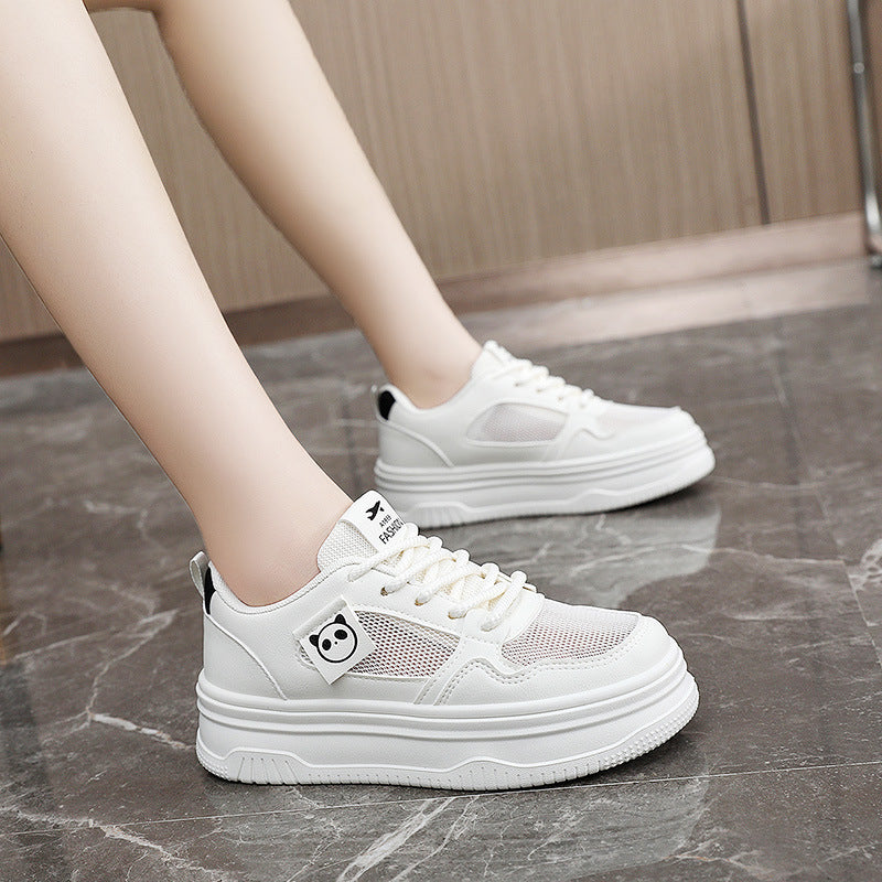 Damen Sneaker mit atmungsaktivem Obermaterial und rutschfester Sohle EB