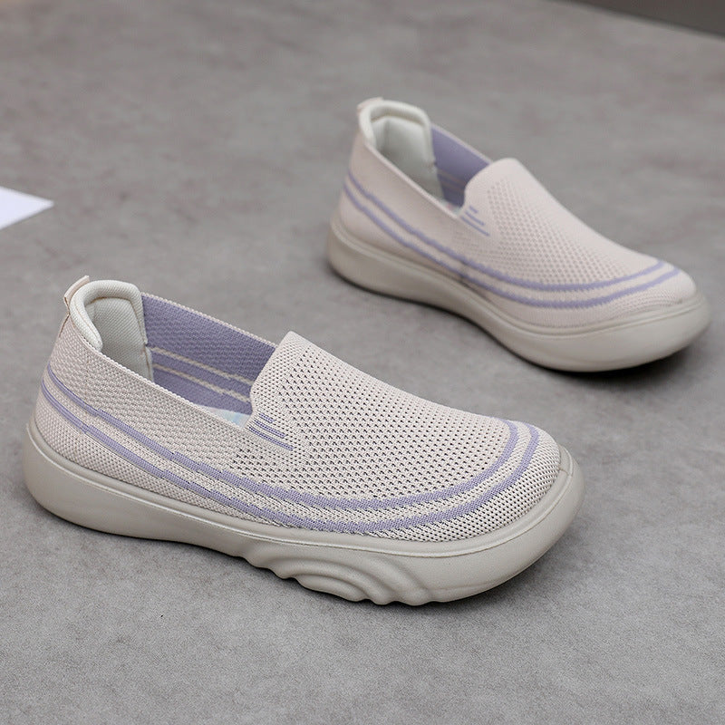 Damen Atmungsaktive Slip-On-Sneakers EB