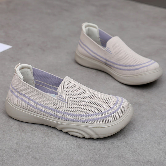 Damen Atmungsaktive Slip-On-Sneakers EB