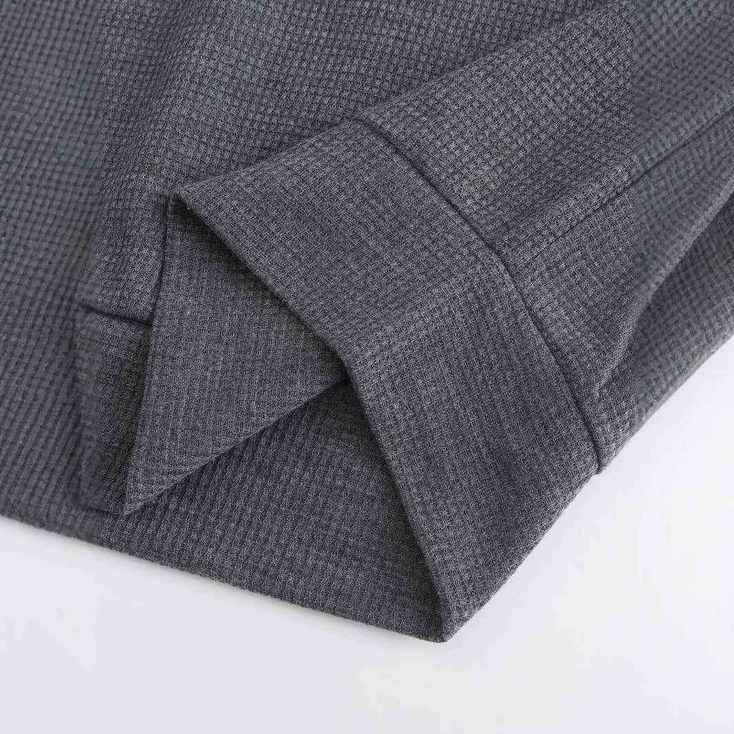 Herren lässiges Sweatshirt mit strukturierter Oberfläche und modernem Design EB