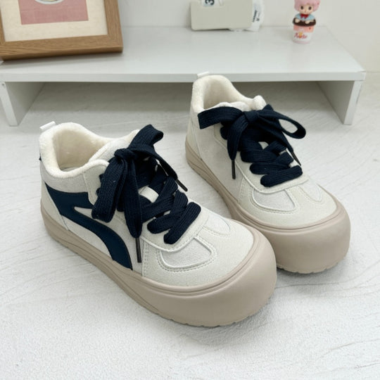 Damen Komfortable Sneakers mit weichem Innenfutter und sportlichem Design EB