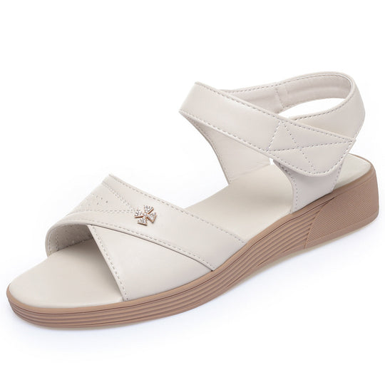 Damen Komfortable Sandalen mit stylishen Riemen EB