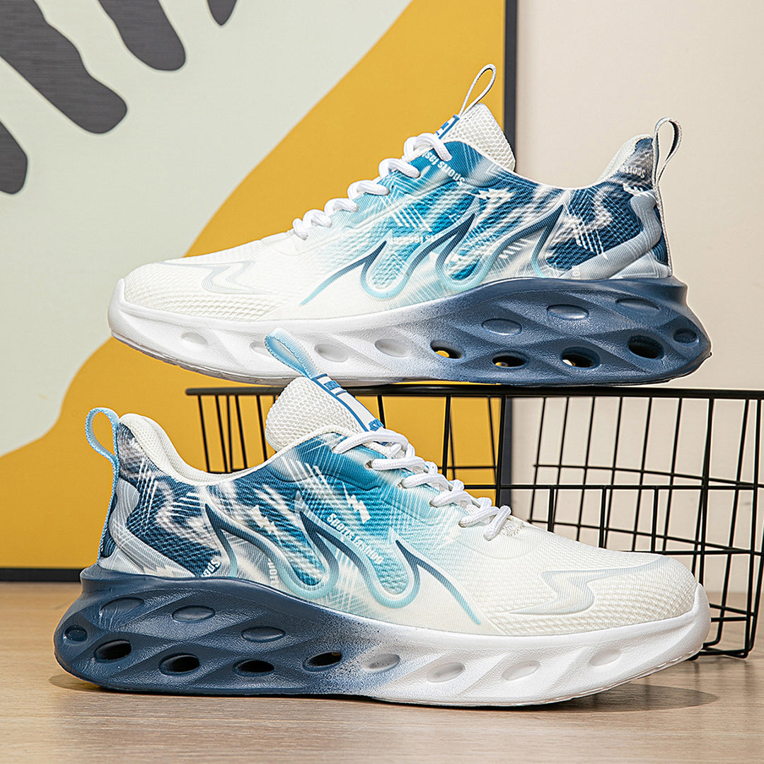 Damen Atmungsaktive Lauf- und Freizeitsneaker mit dämpfendem Fußbett EB
