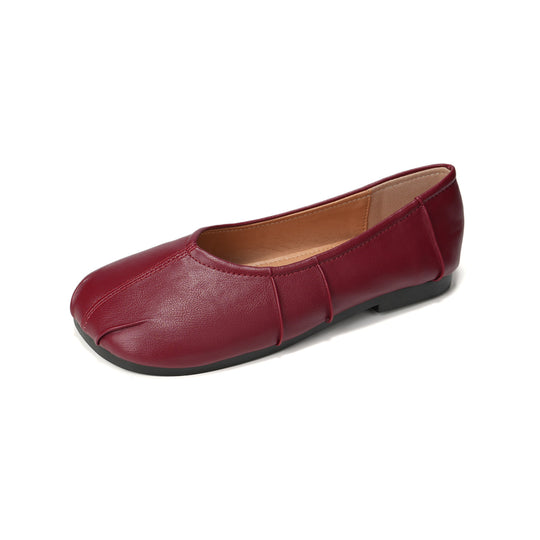 Damen Ballerinas mit einzigartigem Faltendesign EB