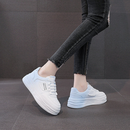 Damen modische Plateau Sneakers mit komfortabler Dämpfung EB