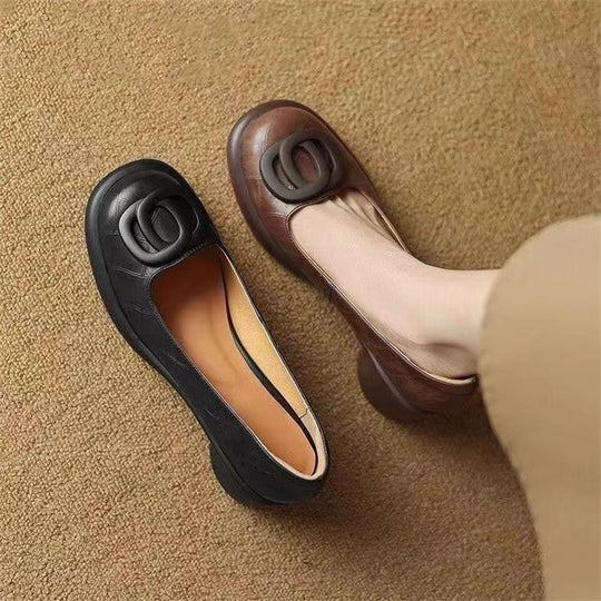 Damen Komfortable Ballerinas mit eleganter Schleifenverzierung EB