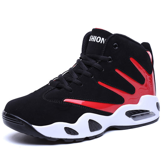 Damen Sportliche High-Top Sneakers mit atmungsaktiver Oberflächenstruktur EB