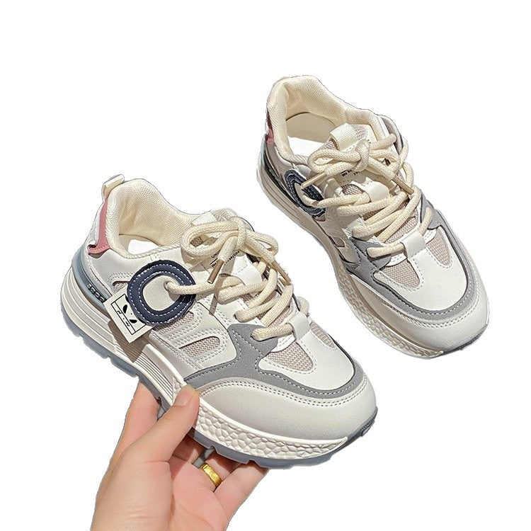 Damen Komfortable Sneakers mit innovativem Design und atmungsaktiver Mesh-Oberfläche EB