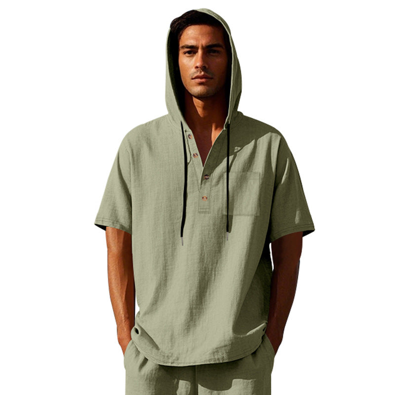 Herren lässiges Kapuzenshirt EB