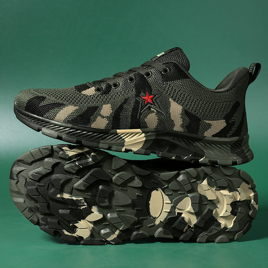 Damen Atmungsaktive Sport-Sneaker mit flexiblem Design und rutschfester Sohle EB