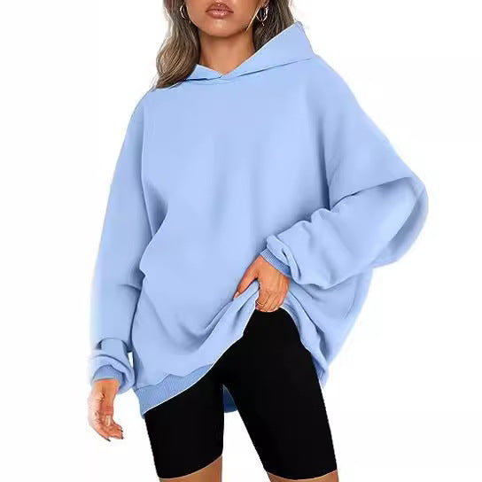 Damen oversized Kapuzenpullover EB