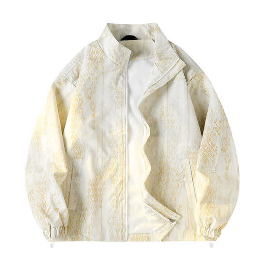 Damen Leichte Windjacke mit elastischen Bündchen von EB