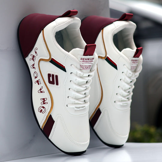Damen Sportliche Sneakers mit verstärkter Sohle und elastischem Obermaterial EB