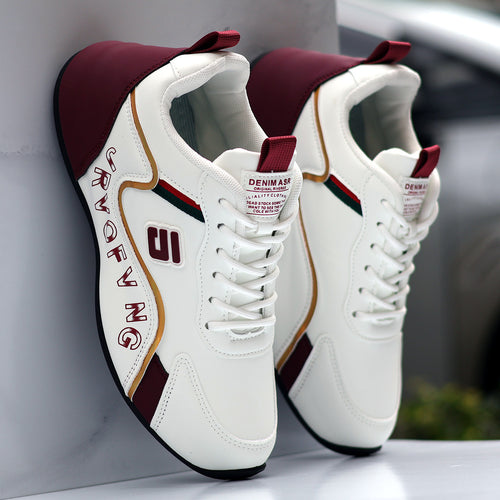 Damen Sportliche Sneakers mit verstärkter Sohle und elastischem Obermaterial EB