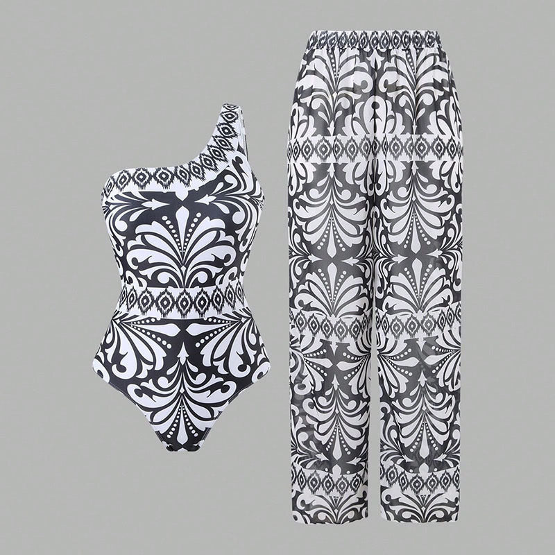 Damen Modisches Badeanzug-Set EB