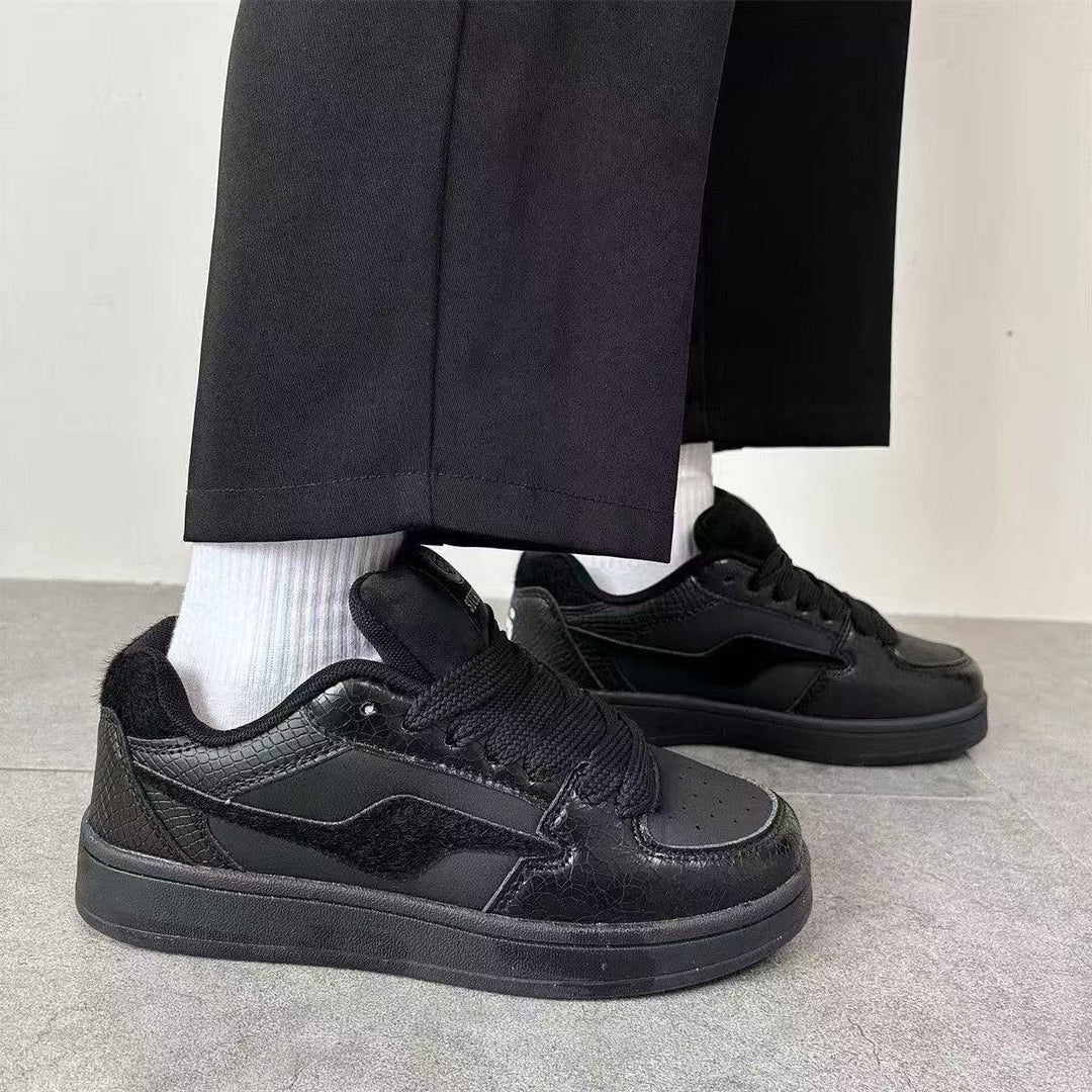Damen Sportliche Sneakers mit strukturiertem Obermaterial und rutschfester Sohle EB