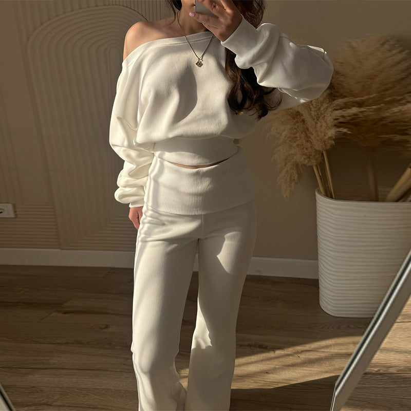 Damen lässiger oversized Lounge-Anzug EB